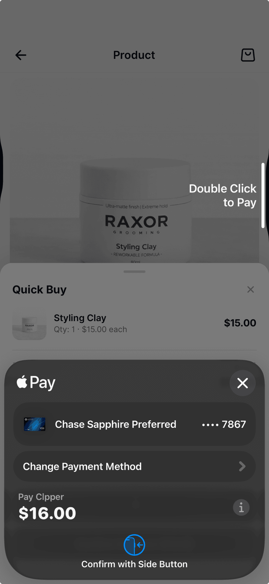 Apple Pay checkout